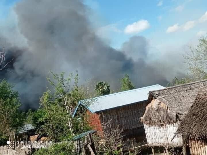 Junta troops burn Myanmar village in escalation of violence